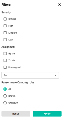 Filter KEV Vulnerabilities List